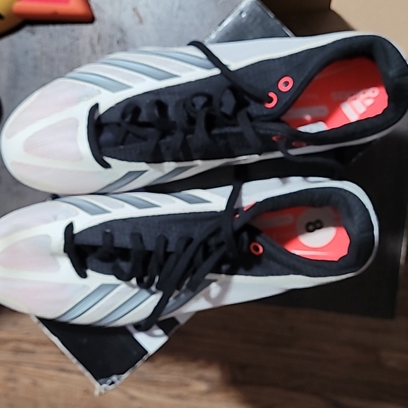 Adidas size8 white and black - Picture 3 of 5